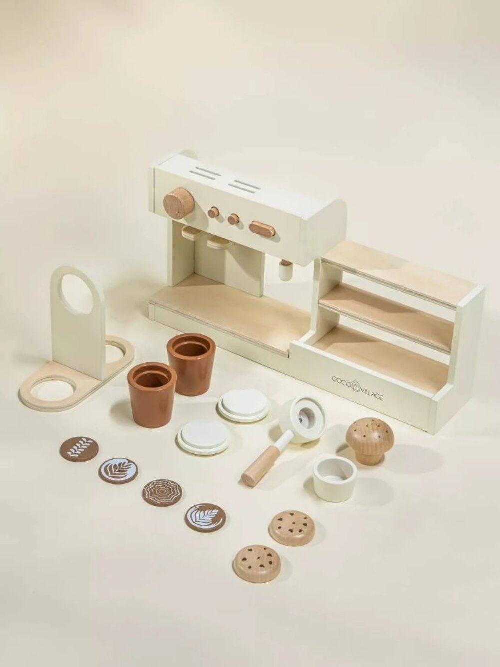 Coco Village | Heirloom Wooden Toys | Hazel & Fawn Wooden Coffee Shop Playset